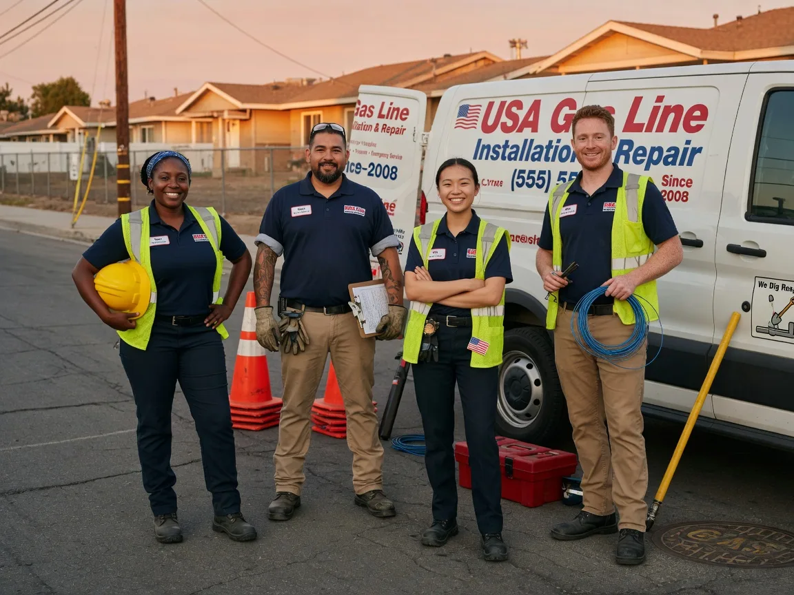 Gas Line Installation company in Avon, IL